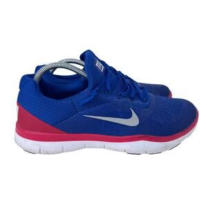 Nike Free Trainer V7 New York Giants NFL‎ Running Shoes Mens 10 Blue AA1948-406